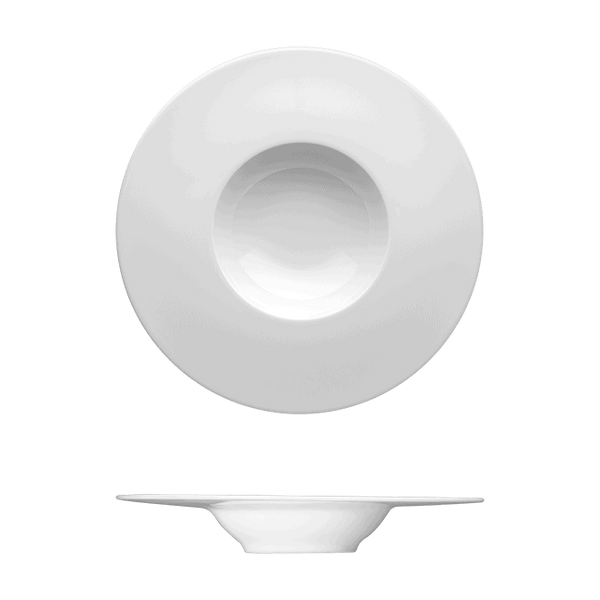 Deep Gourmet Plate | Catalog Number: 046 1429 | Dimensions: 9 7/8 in (25 cm) 6 fl oz (177 ml)