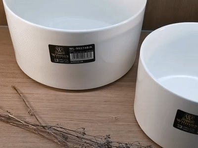 Wilmax Fine Porcelain Bowl 9" | 23 Cm 123 Fl Oz | 3630 Ml SKU: WL-992749/A