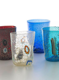 Zafferano America Bicchieri di Murano Tumblers - Mixed Set of 6