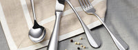 Corby Hall Baguette Salad/Dessert Fork | Mirror Finish: 2427